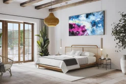 XXL Öl Gemälde 'Colorful Blur' | Handgemaltes Unikat