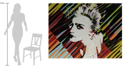 XXL Öl Gemälde 'Colorful Expression' | Handgemaltes Unikat