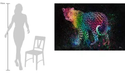 XXL Öl Gemälde 'Colorful Power' | Handgemaltes Unikat
