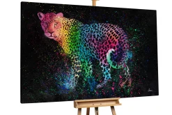 XXL Öl Gemälde 'Colorful Power' | Handgemaltes Unikat