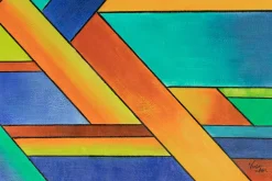XXL Öl Gemälde 'Colour and Shape' | Handgemaltes Unikat