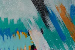 XXL Öl Gemälde 'Colour Flash' | Handgemaltes Unikat