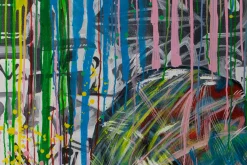XXL Öl Gemälde 'Colourful Audrey' | Handgemaltes Unikat