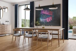 XXL Öl Gemälde 'Colourful Bit' | Handgemaltes Unikat