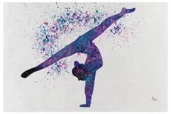 XXL Öl Gemälde 'Colourful Dancer' | Handgemaltes Unikat
