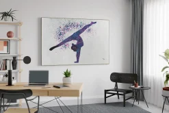 XXL Öl Gemälde 'Colourful Dancer' | Handgemaltes Unikat