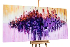 XXL Öl Gemälde 'Colourful Lips' | Handgemaltes Unikat