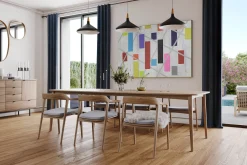 XXL Öl Gemälde 'Colourful Shapes' | Handgemaltes Unikat