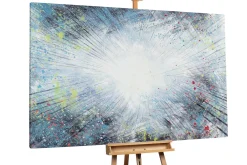 XXL Öl Gemälde 'Colourful Space' | Handgemaltes Unikat