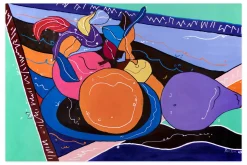 XXL Öl Gemälde 'Colours of Bossa Nova' | Handgemaltes Unikat