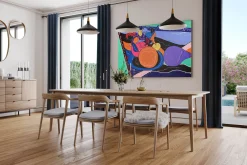 XXL Öl Gemälde 'Colours of Bossa Nova' | Handgemaltes Unikat
