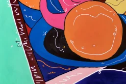 XXL Öl Gemälde 'Colours of Bossa Nova' | Handgemaltes Unikat