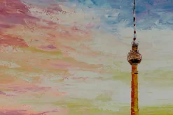 XXL Öl Gemälde 'Connection to the Sky' | Handgemaltes Unikat