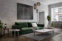 XXL Öl Gemälde 'Cosmopolitan Night' | Handgemaltes Unikat