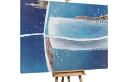 XXL Öl Gemälde 'Cosmos of the Sea' | Handgemaltes Unikat