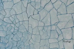 XXL Öl Gemälde 'Cracking Ice' | Handgemaltes Unikat
