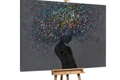 XXL Öl Gemälde 'Creative Mind' | Handgemaltes Unikat