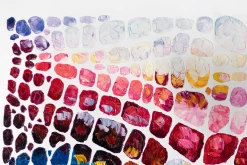XXL Öl Gemälde 'Crocodile Rainbow' | Handgemaltes Unikat