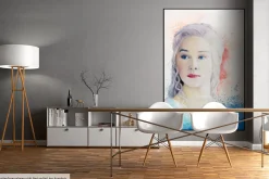 XXL Öl Gemälde 'Daenerys Beauty' | Handgemaltes Unikat