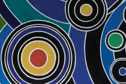 XXL Öl Gemälde 'Dance of the Circles' | Handgemaltes Unikat