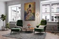 XXL Öl Gemälde 'Dancer's Soul' | Handgemaltes Unikat