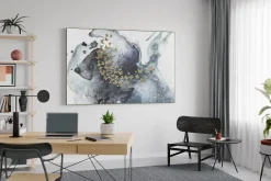 XXL Öl Gemälde 'Dancing Butterflies' | Handgemaltes Unikat
