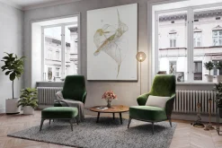 XXL Öl Gemälde 'Dancing Leaves' | Handgemaltes Unikat