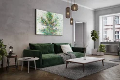 XXL Öl Gemälde 'Dancing Tree' | Handgemaltes Unikat
