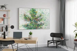 XXL Öl Gemälde 'Dancing Tree' | Handgemaltes Unikat