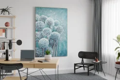 XXL Öl Gemälde 'Dandelion Dreams' | Handgemaltes Unikat