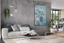 XXL Öl Gemälde 'Dandelion Dreams' | Handgemaltes Unikat