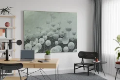 XXL Öl Gemälde 'Dandelion Fairytale' | Handgemaltes Unikat