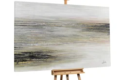 XXL Öl Gemälde 'Dawn at the Salt Pan' | Handgemaltes Unikat