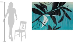 XXL Öl Gemälde 'Der Garten von Matisse' | Handgemaltes Unikat