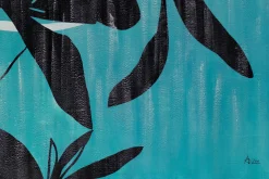 XXL Öl Gemälde 'Der Garten von Matisse' | Handgemaltes Unikat