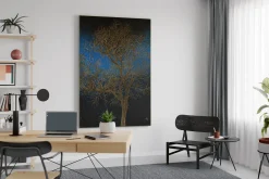XXL Öl Gemälde 'Der Zauberbaum' | Handgemaltes Unikat