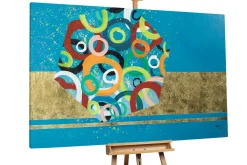 XXL Öl Gemälde 'Des Künstlers Palette' | Handgemaltes Unikat