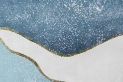 XXL Öl Gemälde 'Die Eiswüste' | Handgemaltes Unikat