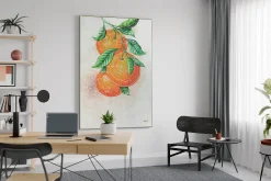 XXL Öl Gemälde 'Duft der Orangen' | Handgemaltes Unikat