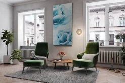 XXL Öl Gemälde 'Duftendes Duo' | Handgemaltes Unikat