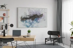 XXL Öl Gemälde 'Electric Aura' | Handgemaltes Unikat