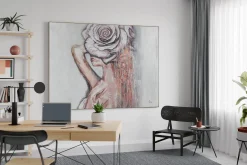 XXL Öl Gemälde 'Elegante Schönheit' | Handgemaltes Unikat