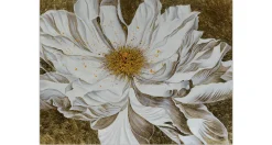 XXL Öl Gemälde 'Eleganz der Blumen' | Handgemaltes Unikat