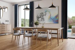 XXL Öl Gemälde 'Elephant Joy' | Handgemaltes Unikat