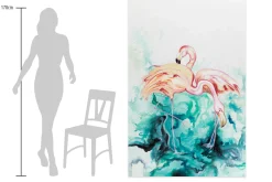 XXL Öl Gemälde 'Elle und Phoenix' | Handgemaltes Unikat