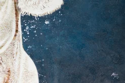 XXL Öl Gemälde 'Enchanted Cow' | Handgemaltes Unikat