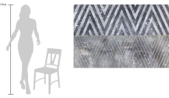 XXL Öl Gemälde 'Encounter of Patterns' | Handgemaltes Unikat
