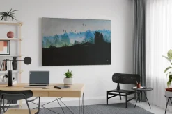 XXL Öl Gemälde 'Enjoy the Silence' | Handgemaltes Unikat