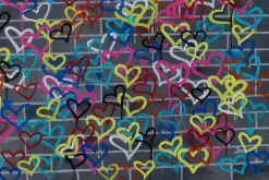 XXL Öl Gemälde 'Enthusiastic Heart' | Handgemaltes Unikat