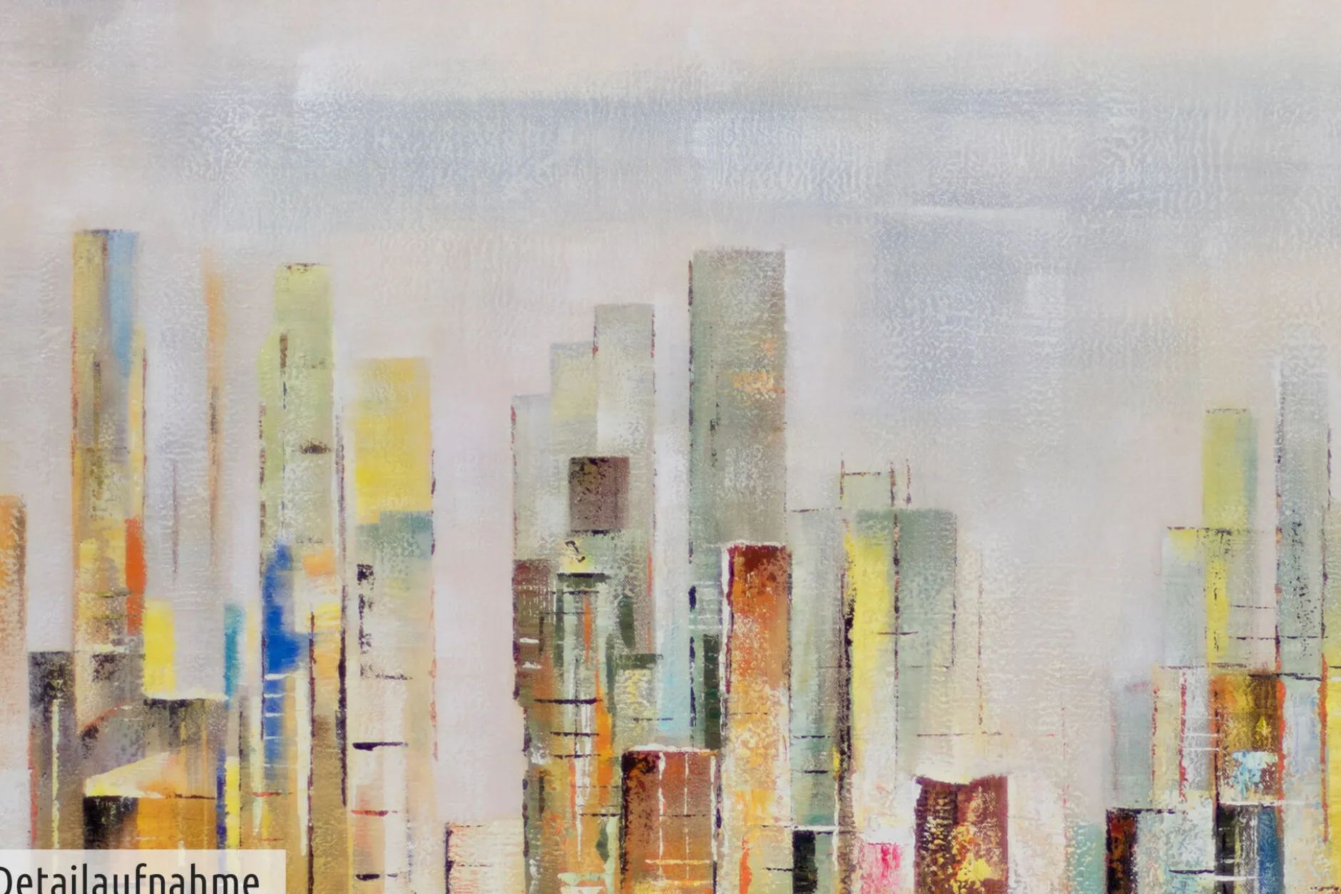 XXL Öl Gemälde 'Entlegene Orte' | Handgemaltes Unikat